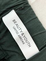 BEAUTY & YOUTH ビューティ&ユース ユナイテッドアローズ ワイド パンツ sizeM/緑 ■■ ☆ ckb5 レディース_画像3