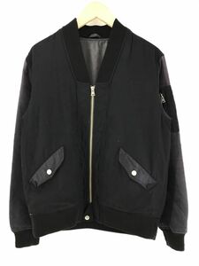 Iroquois イロコイ ブルゾン ジャケット size1/黒 ◆■ ☆ dab6 メンズ