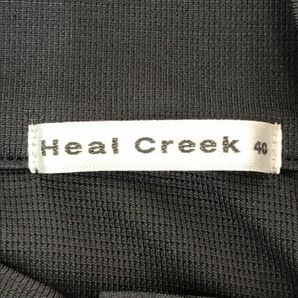 ゆうパケットOK Heal Creek ビジュー カットソー size40/黒 ◇■ ☆ dab6 レディースの画像3