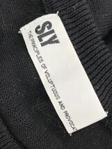 SLY スライ 綿 ツートン ニット セーター size1/白ｘ黒 ◇■ ☆ ddb0 レディース_画像3