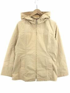 THE SCOTCH HOUSE スコッチハウス ジップアップ ジャケット size160A/ベージュ ◇■ ☆ dcc3 レディース