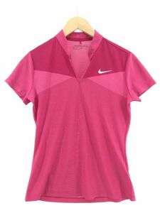 ゆうパケットOK NIKE GOLF トレーニングウェア カットソー sizeM/ピンク ■◆ ☆ dgb8 レディース