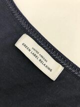 UNITED ARROWS GREEN LABEL RELAXING ノースリーブ カットソー 濃紺 ■◆ ☆ dgb0 レディース_画像3