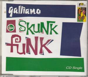 UK盤CDS★Galliano★Skunk Funk★92年★Mick Talbot★Acid Jazz★試聴可能