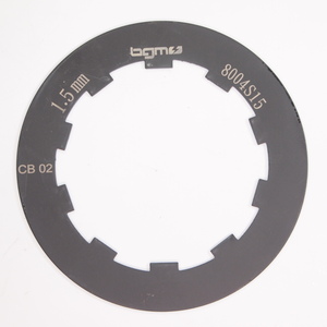 Clutch steel plate -BGM ORIGINAL- Lambretta LI LIS SX TV(series 2-3) DL GP - 1.5mm ランブレッタ クラッチプレート