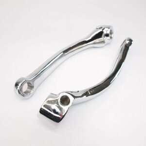 pedal crank arm set chromed universal for moped Piaggio ciao Si BRAVO ペダルクランク チャオ ブラボー ピアジオ