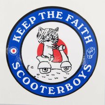 Sticker 65mm scooter cat ステッカー スクーターキャット Vespa Lambretta ベスパ ランブレッタ 50S 100 ET3 GTR RALLY PX200E 160GS_画像1