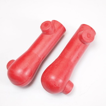 Stand Feet 20mm rubber red for Vespa et3 50S 100 rally sprint 160GS 180SS GL VBB SUPER TS ベスパ スタンドブーツ ラバー 20mm 赤_画像1