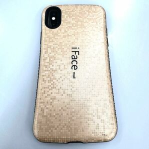 iFace iphoneXS ゴールドケース TPUケース