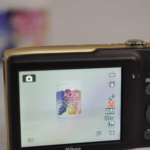 動作品 ニコン Nikon COOLPIX S3300 クールピクス ゴールド コンパクトデジタルカメラ 管N8105の画像8