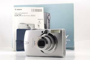 動作品 キャノン Canon IXY DIGITAL 600 コンパクトデジタルカメラ 箱 取説 充電器付 管K6473