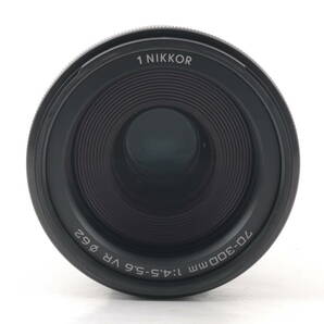 動作品 ニコン Nikon 1 NIKKOR 70-300mm f4.5-5.6 VR AF 一眼カメラレンズ フード付 管K6658の画像6