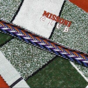 ミッソーニ ウォッシュタオル MISSONI ハンドタオル　モダン レトロ　お洒落