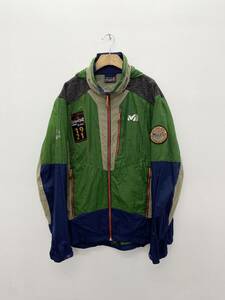 (T4513) MILLET LITE EDGE WINDBREAKER JACKET ウィンドブレーカー ジャケット メンズ L サイズ 正規品