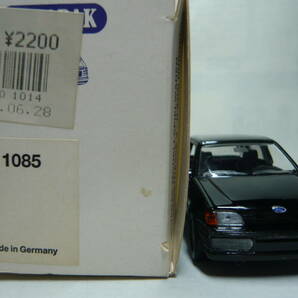 '89 フォード フィエスタ XR2i／独・シャバク1/43／ブラックの画像5