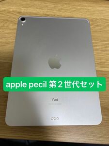 iPad pro 11インチ　2018 第1世代　apple pencil ケース付き Wi-Fiモデル　シルバー