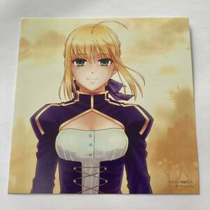 Fate/stay night 購入特典 ミニ色紙 イラストカード 西脇だっと セイバー(アルトリア・ペンドラゴン)