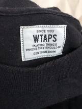 WTAPS DESIGN LS TEE COTTON SNEAK COLLECTION 2016 BLACK medium Tシャツ カットソー _画像4