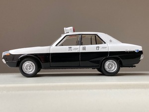 ＴＯＭＹＴＥＣ　トミーテック　カーコレ８０　ニッサン　スカイライン　ＧＣ１１０　パトカー　１／８０