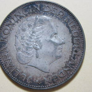 ３、オランダ ２1/2G銀貨 １９５９年 １４，９７ｇの画像4