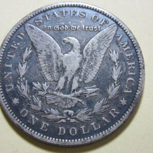 ９、アメリカ ONE DOLLAR銀貨 １８８２年 佳品 ２６，１１ｇの画像6