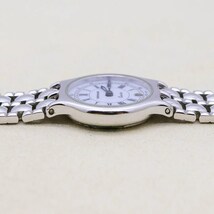 ◆希少 稼働 LEONARD 腕時計 デイト スイス製 新品電池 レディース u_画像6