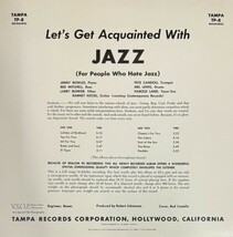 ♪試聴♪The Jimmy Rowles Sextet / Let's Get Acquainted With Jazz ...For People Who Hate Jazz!_画像2