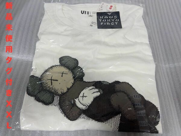 ☆新品未使用☆UNIQLO ×KAWS UTユニクロ×カウズ コラボ XXL