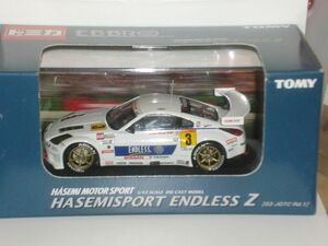 ■1/43 トミカEBBRO HASEMI SPORT ENDLESS Z (03 JGTC Rd.1) 白