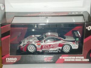 #1/43 EBBRO SUPER GT 500 ECLIPSE ADVAN SC430 No.25 white / red 