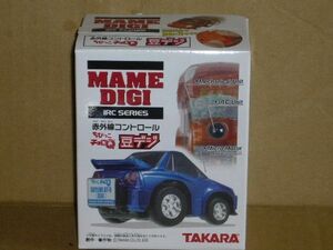 ちびっこチョロＱ 豆デジ No.2 SKYLINE GT-R(R34) 黄