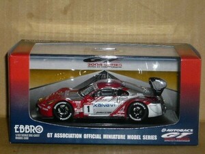 1/43 EBBRO JGTC 2004 Xanabi Nismo Z No.1 銀/赤