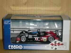 1/43 EBBRO DOME S101 MUGEN 2003 LeMan's No.9 黒