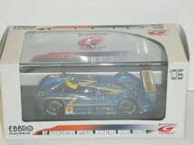 ☆1/43 EBBRO Privee Zurich Shiden SUPER GT 2006 No.2 M.Blue_画像1