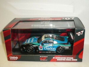 ☆1/43 EBBRO SUPER GT500 2007 KONPO ADVAN Z LATE VERSION No.24 青/黒