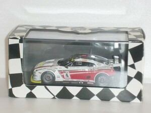 ○1/43 EBBRO NISSAN GT-R GT1 2010 Swiss Racing Team No.4 白