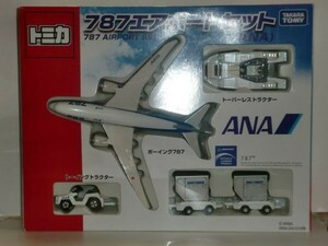 トミカ 787エアポートセット(ANA)