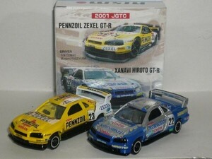 トミカ IIADO nism PENNZOIL ZEXEL GT-R&XANAVI HIROTO GT-R