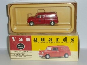 〇1/43 VANGUARDS AUSTIN SEVEN MINI VAN 赤