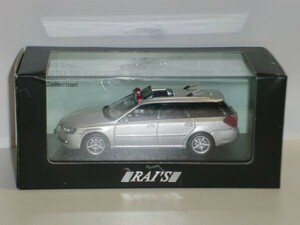 〇1/43 RAI's SUBARU LEGACY 3.0R TORING WAGON Unmarked Police Car 2005 警視庁