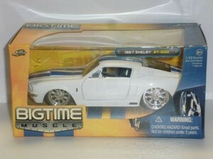 〇1/32 JODATOYS BIGTIME-MUSCLE 1967 SHELBY GT-500 白