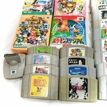 未検品 現状品 Nintendo 64 ニンテンドー64 ソフト 大量 まとめ 約57本 ゲームソフト マリオパーティ ヨッシー ゼルダ ポケモン 箱_画像6