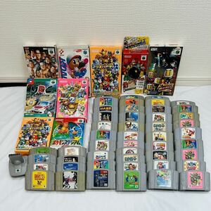  not yet inspection goods present condition goods Nintendo 64 Nintendo 64 soft large amount summarize approximately 57ps.@ game soft Mario party yosi- Zelda Pokemon box 