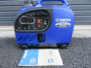 ■中古美品・動作快調■EF900iS ヤマハ 整備済み YAMAHA インバーター 発電機 50/60Hz 軽量★防災・キャンプ・釣り・BBQ・アウトドアに★