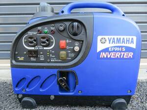 ■中古美品・動作快調■EF9HiS ヤマハ 整備済み YAMAHA インバーター 発電機 50/60Hz 軽量★防災・キャンプ・釣り・BBQ・アウトドアに★