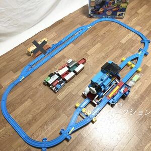 a... engine! big Thomas * layout * large amount set * Plarail Thomas je-m -stroke Be pa-si-& Rocky 