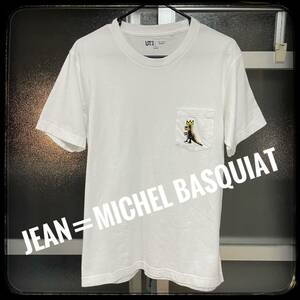 【美品】JEAN＝MICHEL BASQUIAT★半袖Tシャツ★白S★