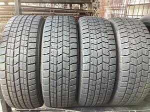 205/65R15 94Q 4本 スタッドレス グッドイヤー アイスナビ 7 中古 バリ山 (102475 K1604) ICE NAVI ステップワゴン ストリーム 冬用 雪 