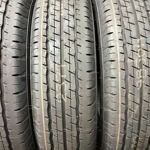 新車外し 155/80R14 88/86N LT 4本 ダンロップ SP175L 中古 バリ山 (103519 K1602) プロボックス サクシード バン 未走行 ほぼの画像4