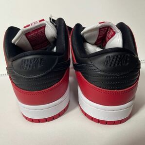 NIKE SB DUNK LOW PRO J-PACK Chicago Varsity Red and White BQ6817-600 size USA8 26cm新品 黒タグ付き （SNKRS購入品）の画像3